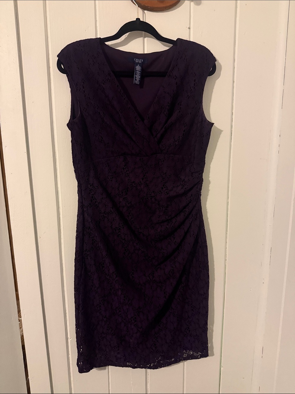 plum lace dress